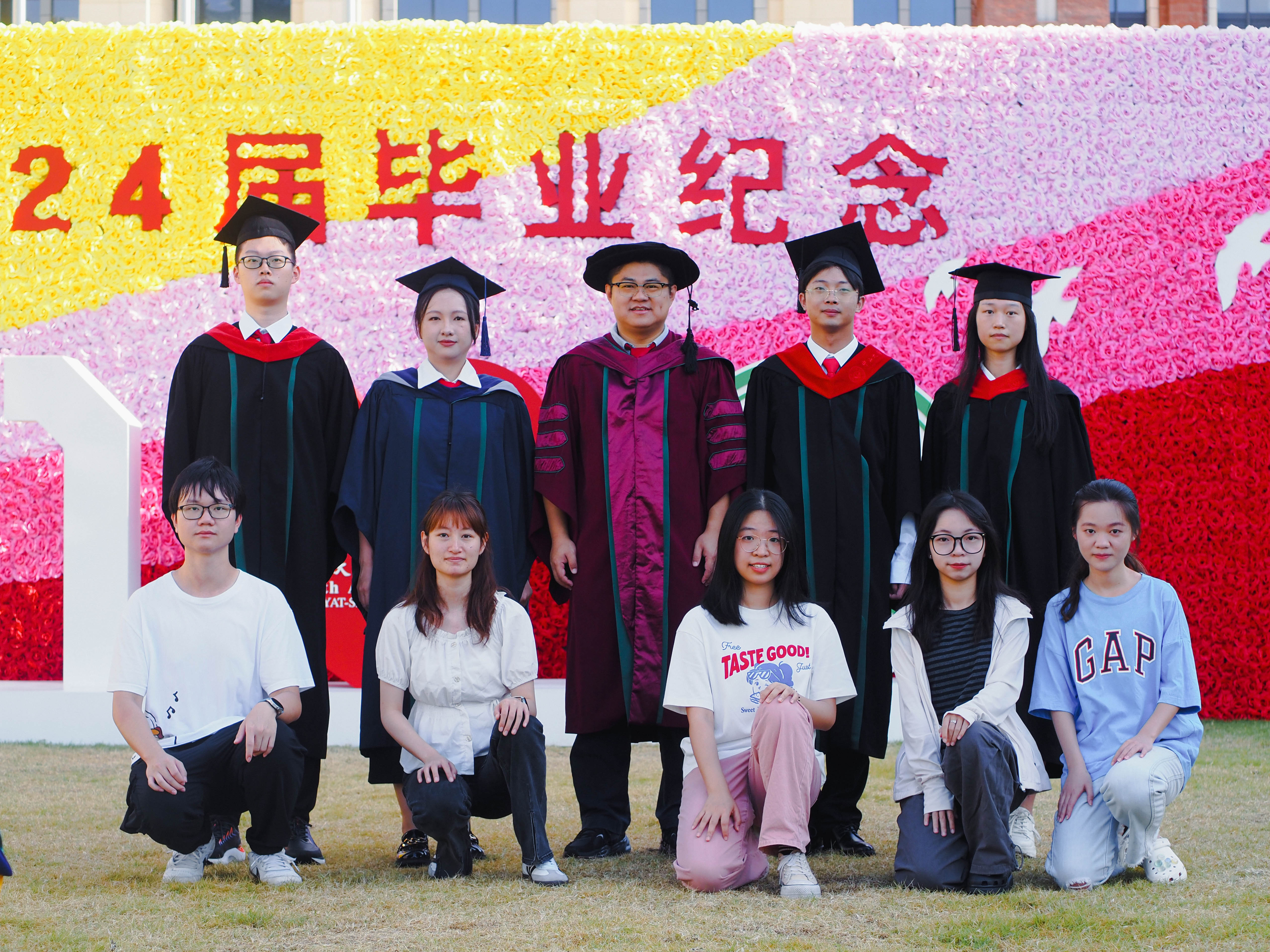 团队成员毕业照